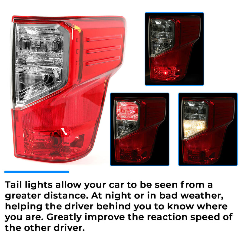 Right Passenger Side Rear Tail Light Assembly Lamp for Nissan Titan XD 2016-2023