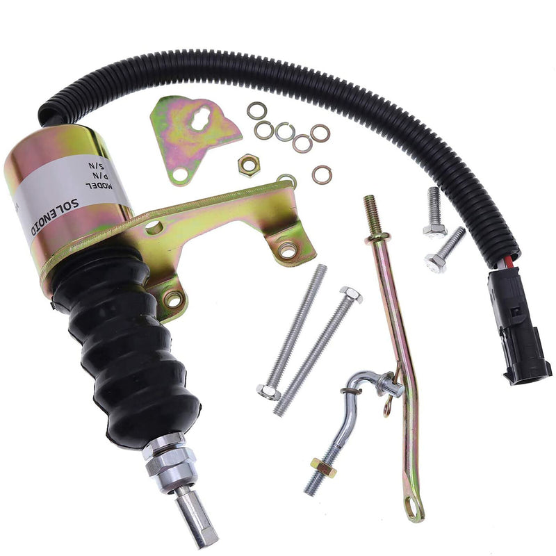 DURAFORCE Fuel Shutoff Solenoid SA-3742-12 3932017 For Cummins Deutz Bosch RSV 12V