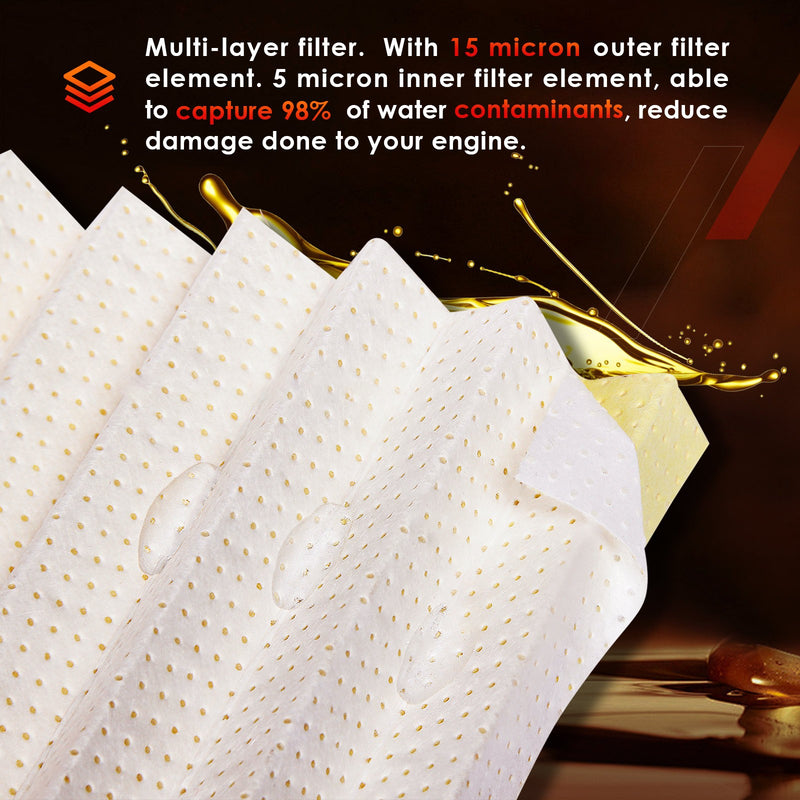 6.6L Duramax Diesel Fuel Filter for 05-12 Chevy Silverado GMC Sierra 2500 3500