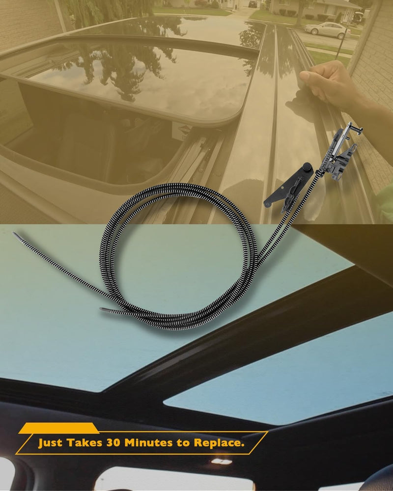 FL3Z16502C22 Crew Cab Sunroof Glass Cable For Ford F 150 F 250 F 350 2015 2020