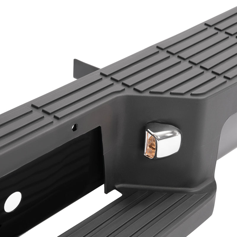Black Steel Rear Bumper Assembly Face Bar For 1993-2011 Ford Ranger Styleside