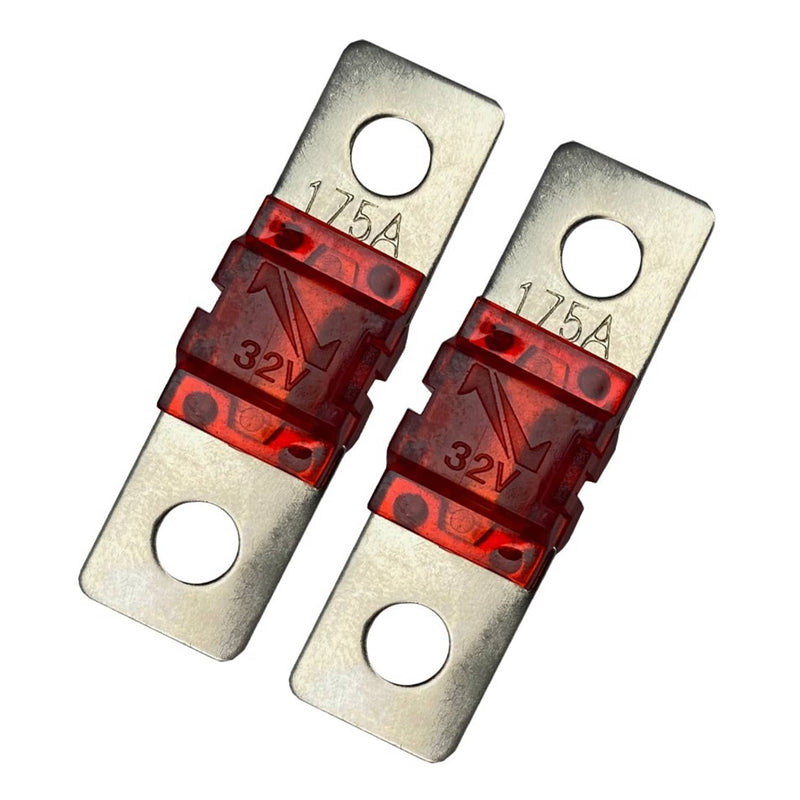 DURAFORCE MIDI AMI 175 Amp 32V Fuse for Auto Marine Stereo Audio Video Bolt On 2 Pack