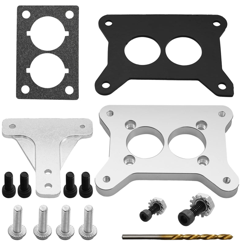 Carburetor Adapter Plate with Throttle Linkage for Jeep AMC CJ 258 4.2L 6 Cyl