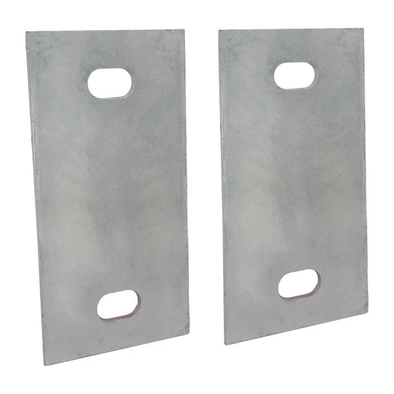 Dock Washer Plate 5 x 2 1 2 Inch Heavy Duty Galvanized Steel 2 Pieces
