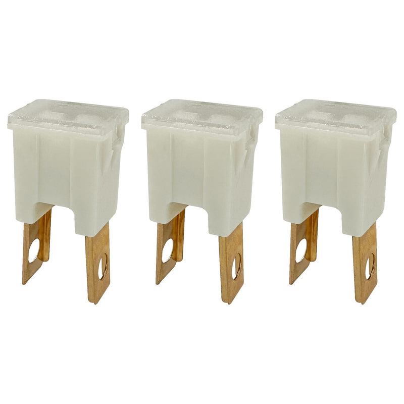 DURAFORCE 120A Straight Male Fuse Cartridge FLM PAL Auto Link For Car Truck RV SUV 3 Pack