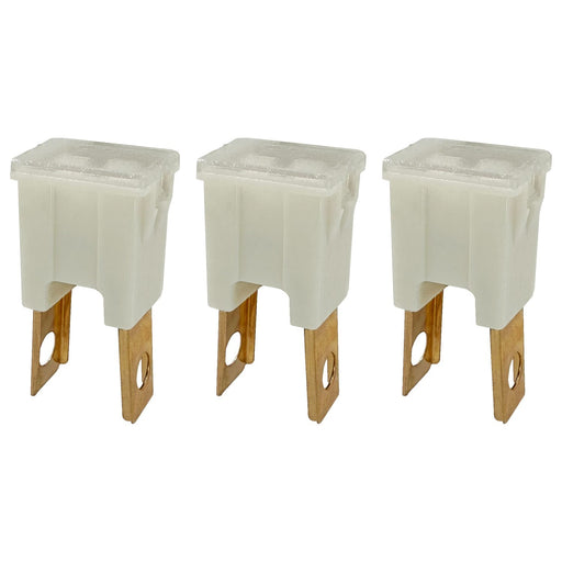 DURAFORCE 120A Straight Male Fuse Cartridge FLM PAL Auto Link For Car Truck RV SUV 3 Pack