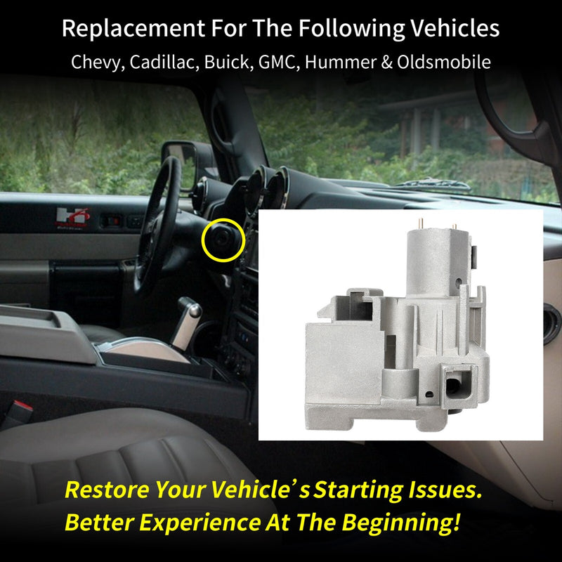 924713 Ignition Lock Cylinder Housing for Chevrolet GMC Cadillac 2000 2009
