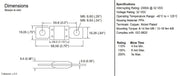 DURAFORCE MEGA AMG Fuse 50 Amp 32V 298 Series Time Delay Bolt Down for LittleFuse 2