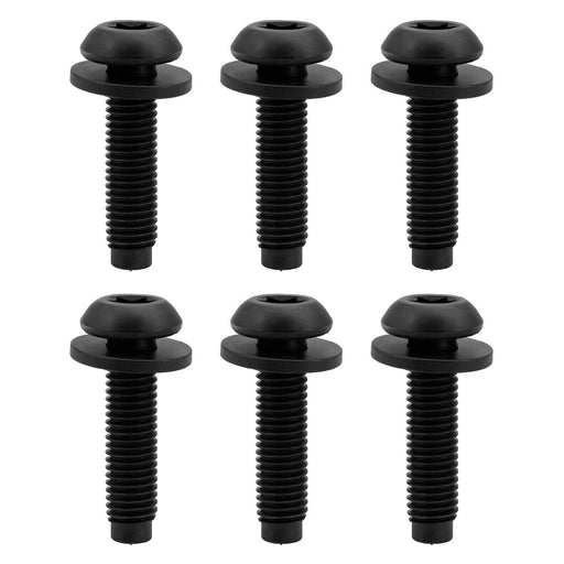 DURAFORCE M8 Torx Screw Bolts for Jeep Wrangler JK 07-18 Pillar Hardtop Doors Frame 6 Piece