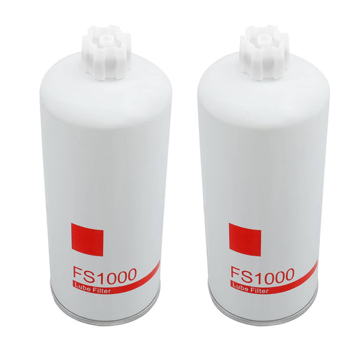 DURAFORCE FS1000 Fuel Filter Water Separator for Fleetguard Cummins 3329289 2568753 2X