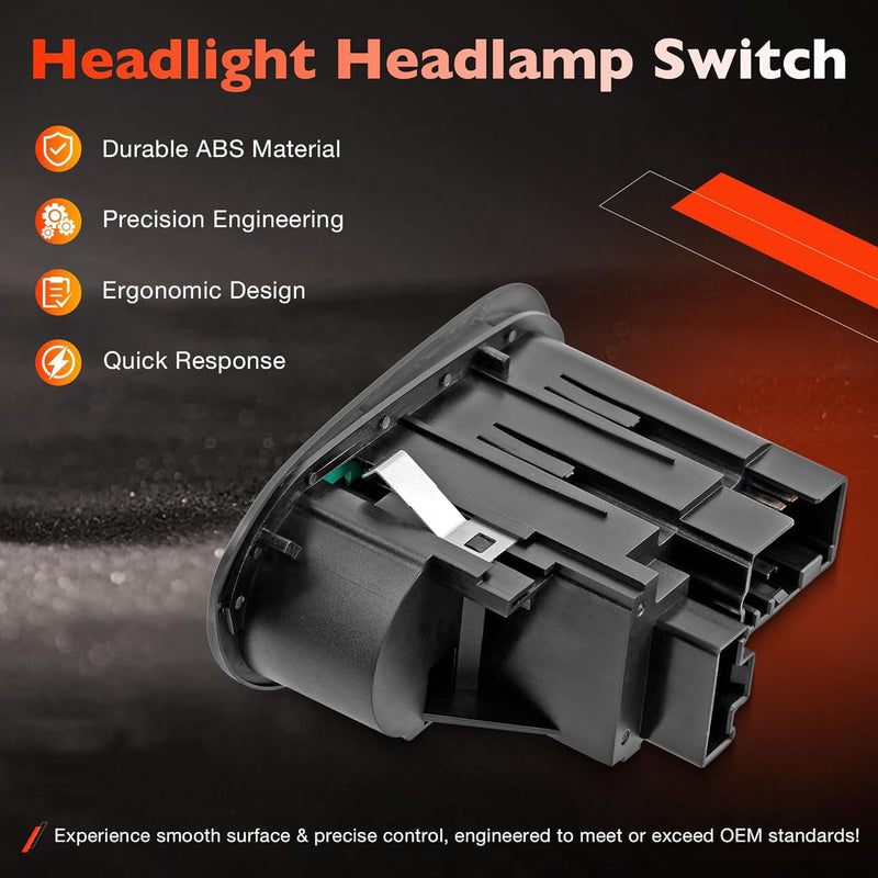 Headlight Switch Without Fog Light for Ford F150 Heritage Expedition 2000 2004