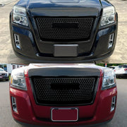 DURAFORCE Gloss Black Front Bumper Upper Grille For GMC Terrain Denali 2010-2015
