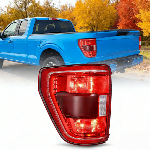 DURAFORCE For Ford F150 F-150 XLT 2021-2023 Tail Light Brake Lamp Driver Side W/Blind Spot