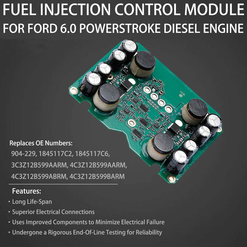 904 229 FICM 6.0 Powerstroke Fuel Module Board for Ford F250 F350 F450 2003 10