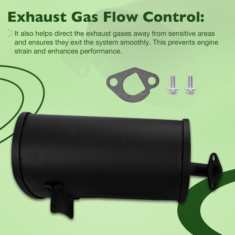 Exhaust Muffler Silencer For Champion Predator 3500W Honda Clone GX160 GX200