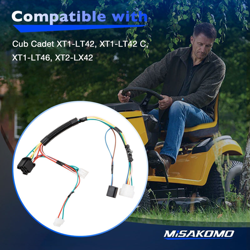 92506261 Wiring Harness for Cub Cadet XT1LT42 XT1LT46 XT2LX42 Lawn Tractor