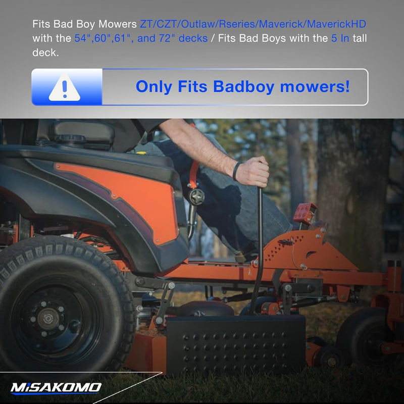 088-6000-00 Mower Chute Blocker System for Bad Boy ACS6000B 54 60 61 72 Inch