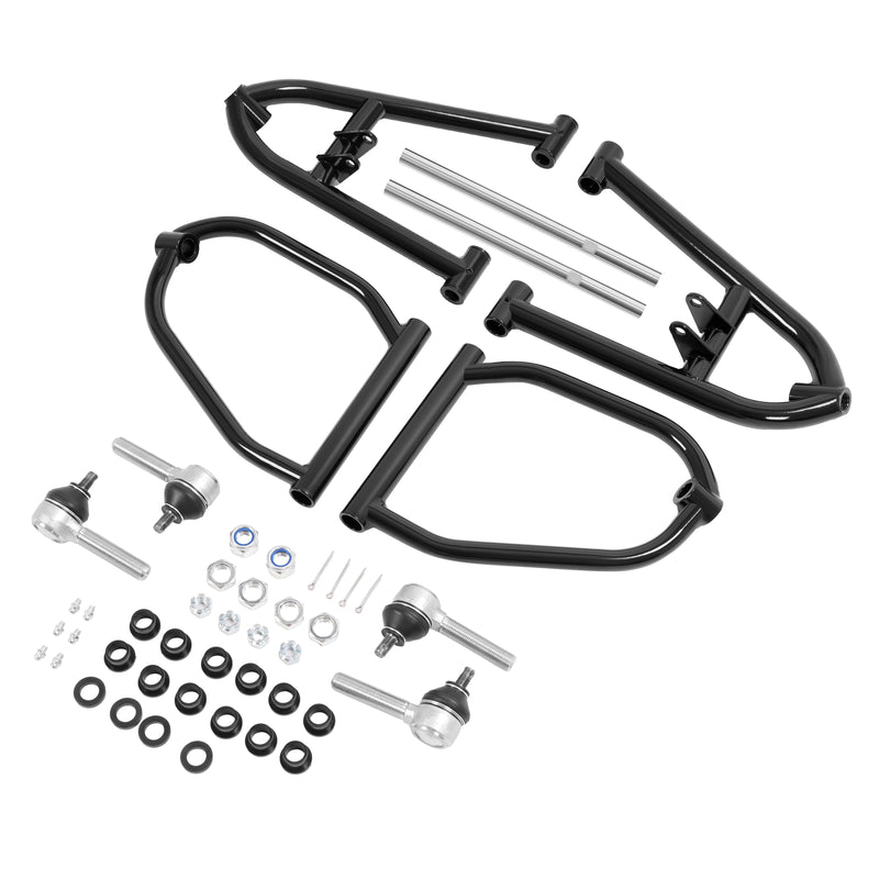 Black Front Extended A Arm for Yamaha Raptor 250 YFM250R 2008 2013 Powder Coated