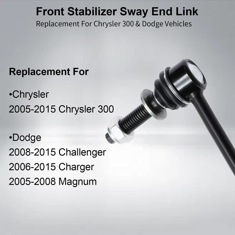 Front Sway Bar Links for 05-19 Chrysler 300 Dodge Charger Challenger RWD 2 Pack