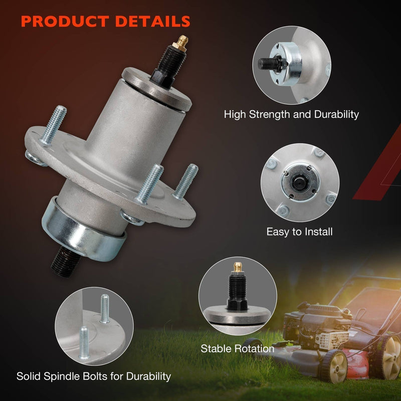 AM137483 M159146 M157769 Spindle Assembly for John Deere X300 Z225 2 Piece