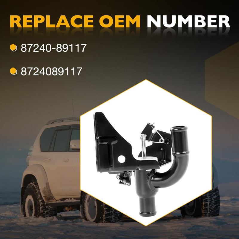 87240 89117 HVAC Heater Water Control Valve Assy for 85 89 Toyota 4Runner Pickup