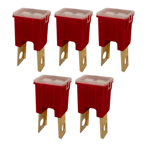 DURAFORCE 50A Straight Male Fuse Cartridge FLM PAL Auto Link for Car Truck RV SUV 5 Pack