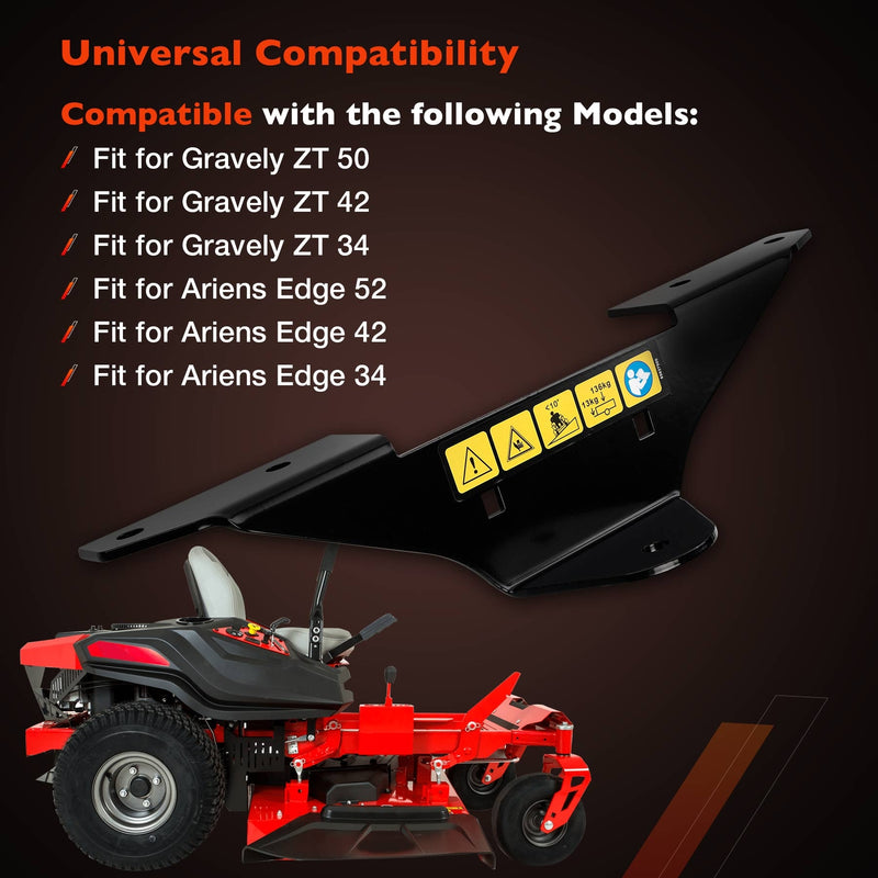 71502800 Lawn Mower Trailer Hitch for Gravely ZT 50 Ariens Edge Zero Turn
