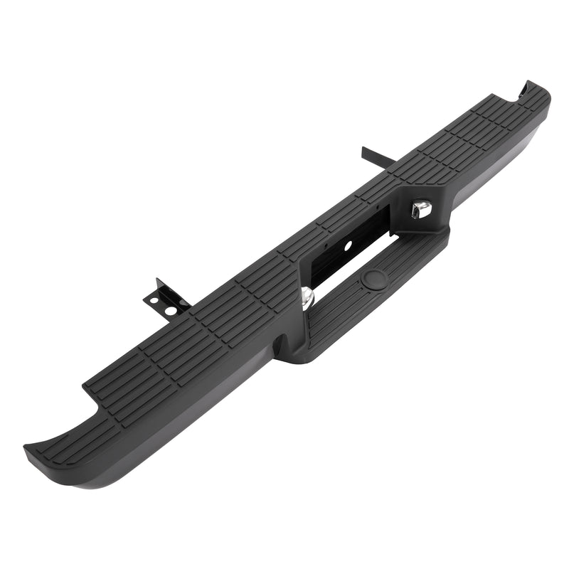 Black Steel Rear Bumper Assembly Face Bar For 1993-2011 Ford Ranger Styleside