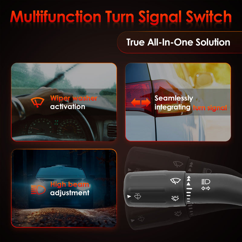 Turn Signal Windshield Wiper Switch for Ford Fusion Taurus Lincoln Mercury 05 12