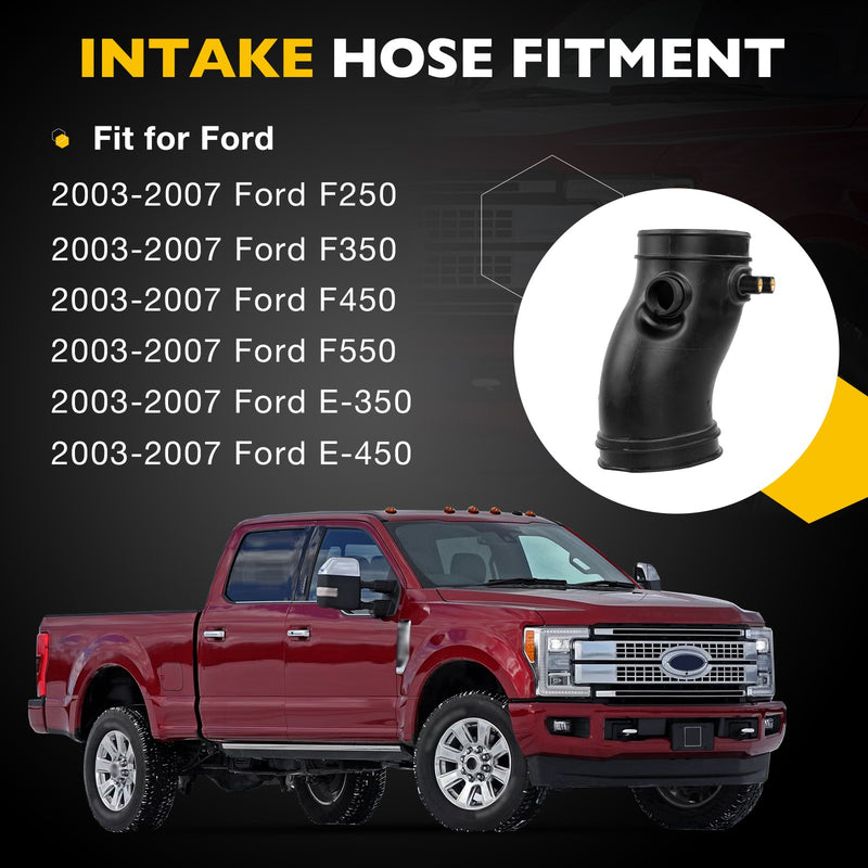 Engine Air Cleaner Inlet Duct Hose for F250 F350 F450 F550 E350 E450 2003 2007