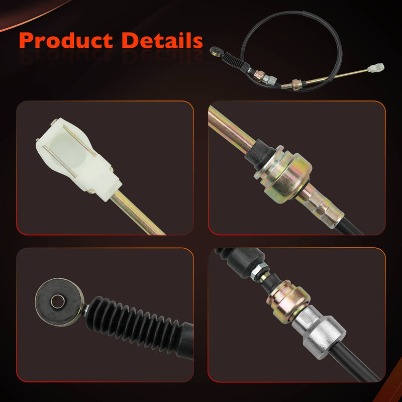 33821-42070 Manual Trans Shift Control Cable for Toyota RAV4 1996-2000 2PK