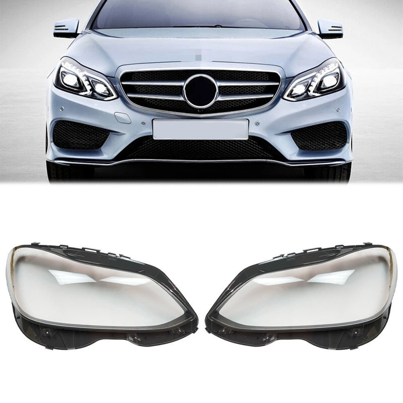 Headlight Lens Cover for Mercedes W212 E Class E350 E500 E250 2014