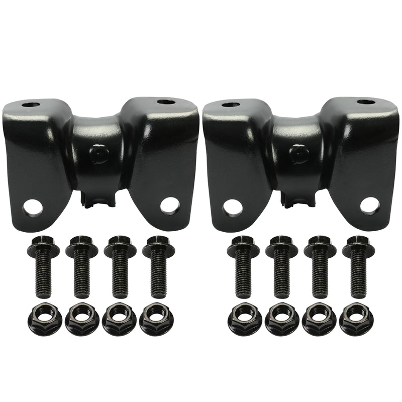 Front Torsion Bar Crossmember Mount Steel 2PCS for 99-07 Chevy Silverado GMC