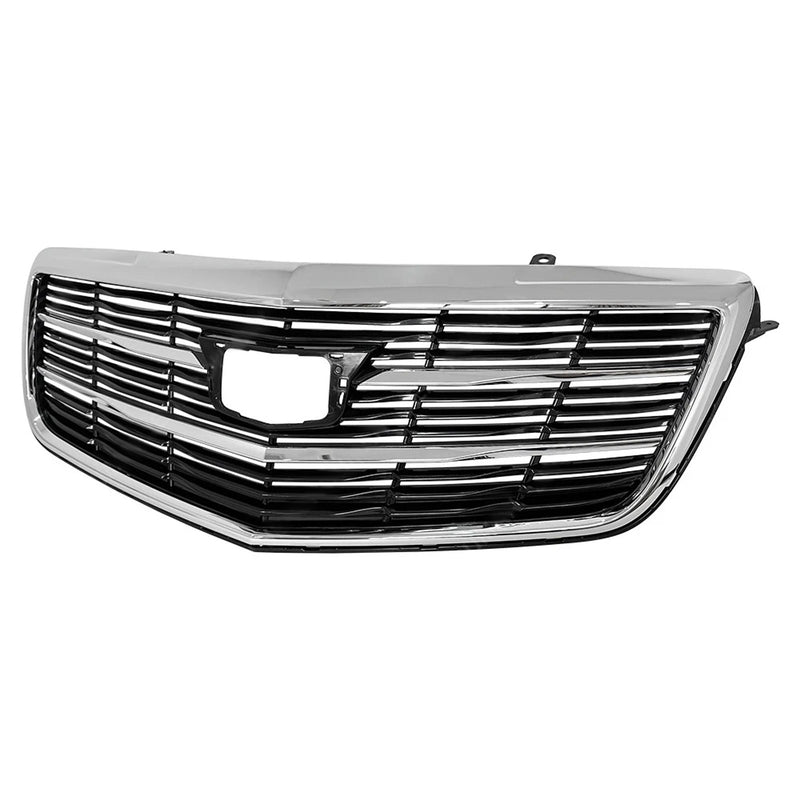 DURAFORCE Front Grille Upper Bumper Grill for Cadillac ATS 2015 2016-2019 Chrome 15-19