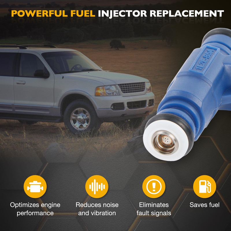 0280156029 4.0 Fuel Injector for Ford Ranger Explorer Mazda 2001 to 2003 6 Piece