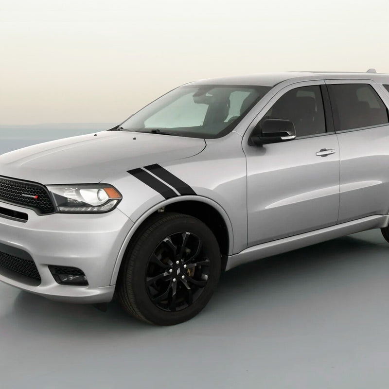 3 Inch Dual Fender Stripe Hash Mark Decal Graphic Kit for Dodge Durango
