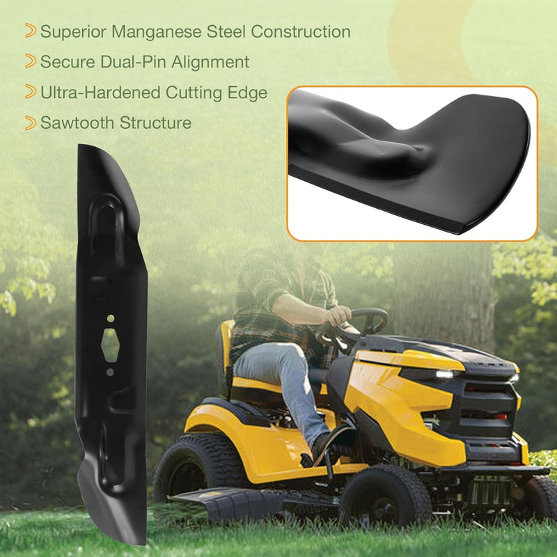 742P05086 74205086 Deck Mulching Blades For Cub Cadet XT1 GT54 MTD 6 Pack