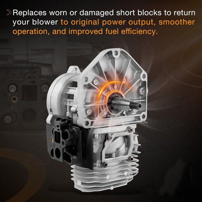 SB1127 Short Block w/Starter for Echo PB-8010 PB-9010 Backpack Blower