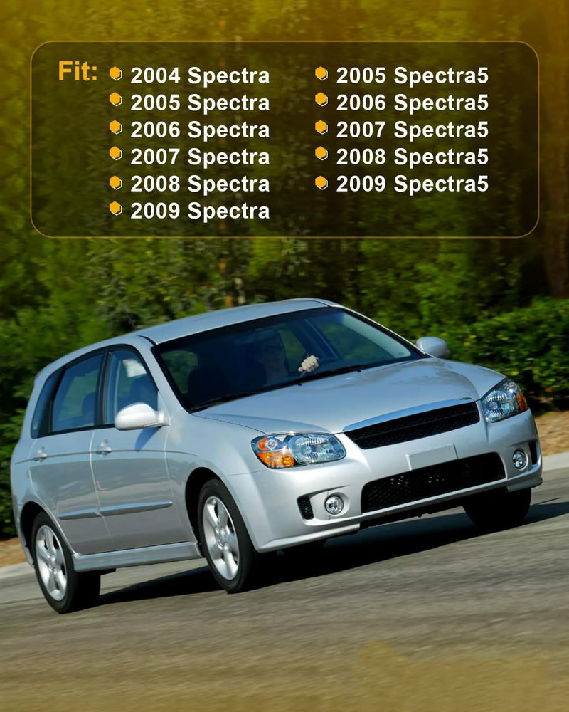 Interior Door Handle Front Rear Left & Right for Kia Spectra Spectra5 04 09 4X