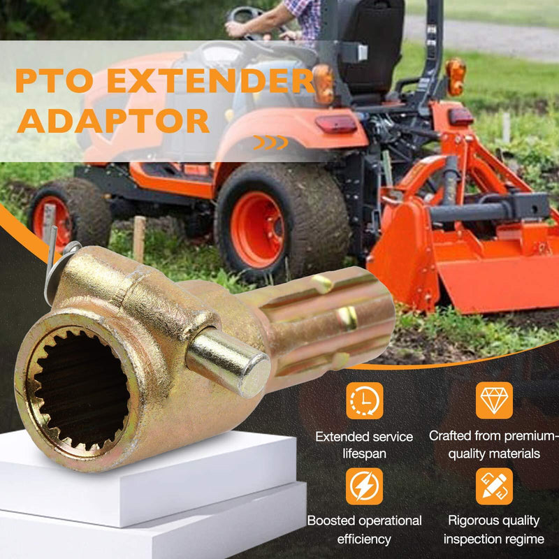 PTO Extender Adaptor Female 21 Male 6 1 3 8 Spline for 70HP Engine