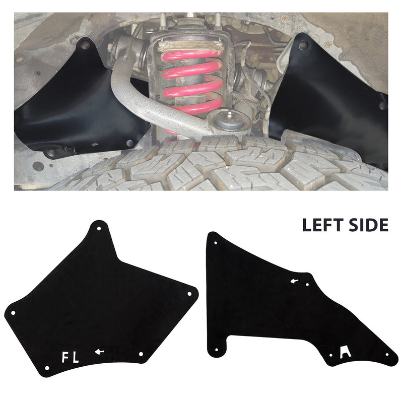 4PCS Splash Guards Fender Liners for Toyota 4Runner Lexus GX 470 2003-2022