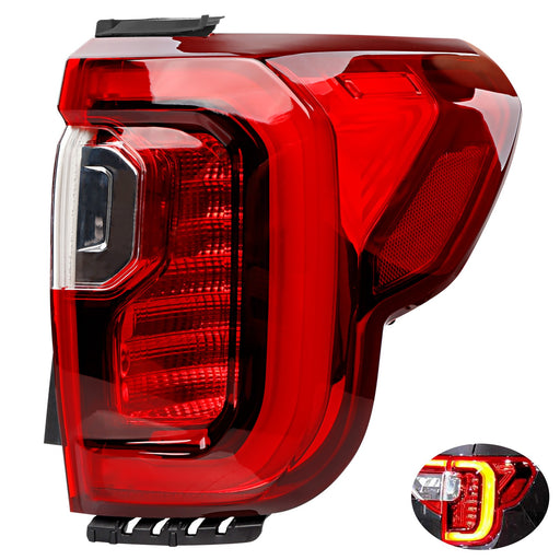 DURAFORCE LED Tail Light Brake Passenger Side for GMC Acadia 2020 2023 SL SLE SLT Denali