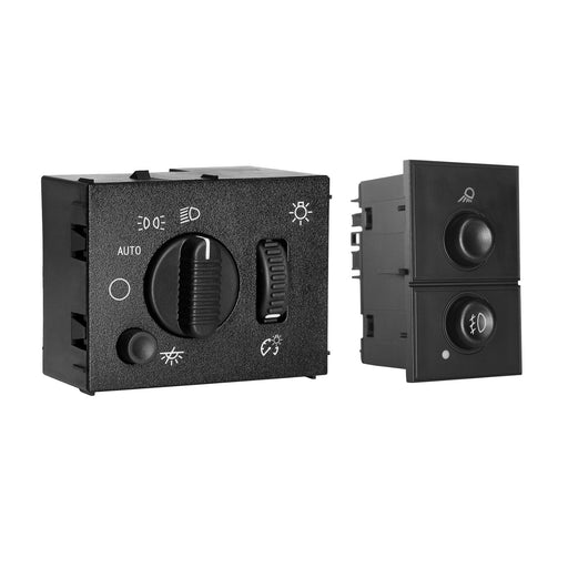 DURAFORCE Headlight Switch and Fog Light Switch Button for Chevy Silverado GMC Sierra 03-07