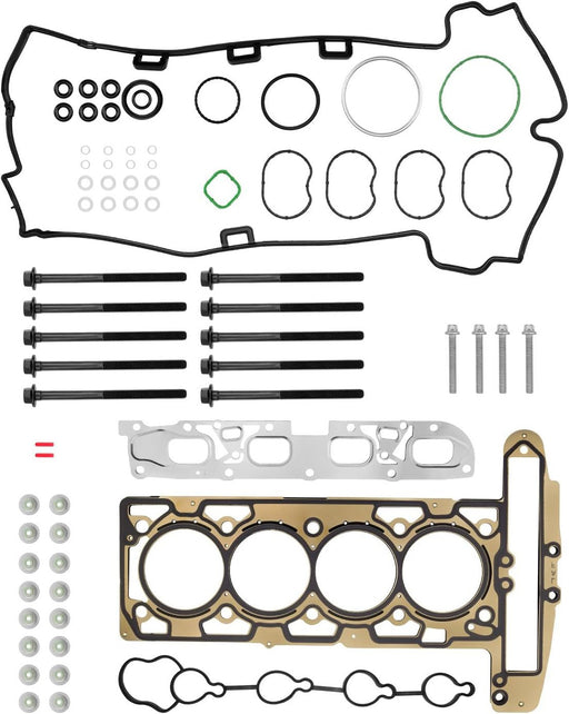 DURAFORCE 2.4L Head Gasket Bolts Set For Chevy Equinox Captiva Malibu GMC Terrain Buick