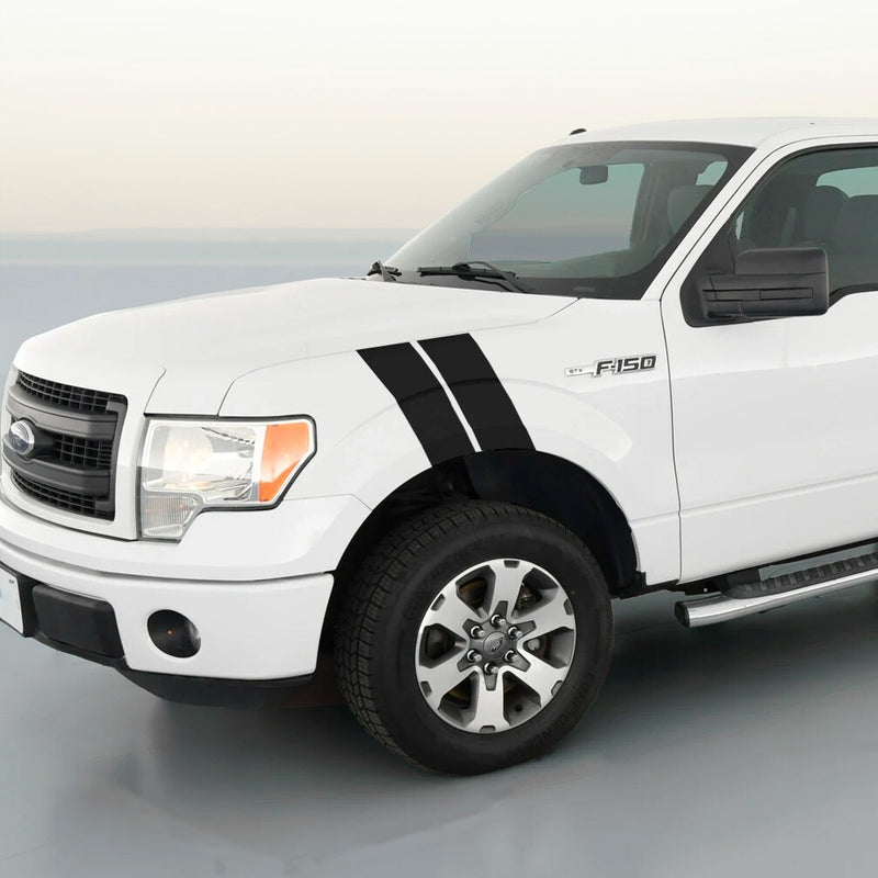 4 Inch Fender Stripe Hash Mark Decal Vinyl Sticker Kit for Ford Pickup F150