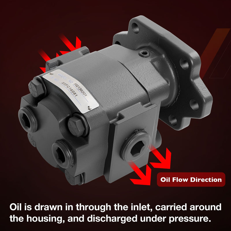 H2136201 Hydraulic Pump 3000 PSI 7/8 Inch 13 Spline Shaft Heavy Duty