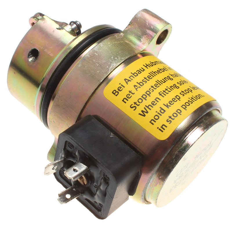 Fuel Shut Off Solenoid for DEUTZ BF4M1011F Bobcat Skid Steer Loader 863 873