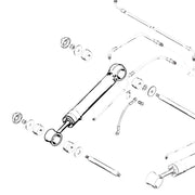 DURAFORCE 98703A26 8M0132609 182424 Trim Tilt Ram Cylinder Port for MerCruiser Bravo