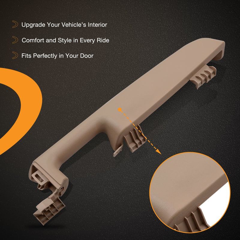 Beige Door Armrest Handle Driver Passenger Side for Chevy Suburban GMC 1999 2006