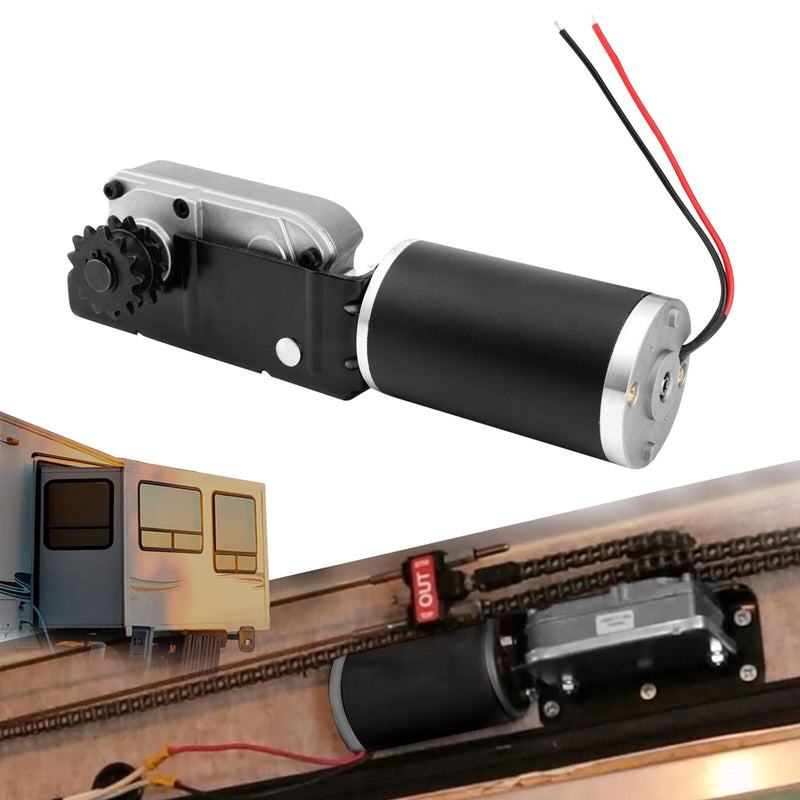 RV Slide Out Motor And Gearbox Assembly For BAL Accu Slide Cable System